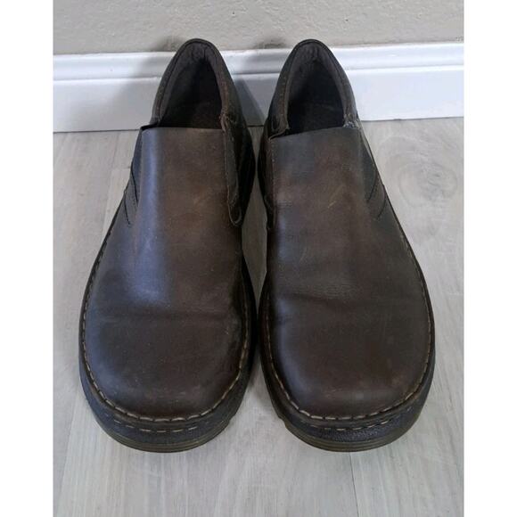 Dr. Martens Mens 12M Orson AW004 Brown Smooth Leather Slip On Dress Shoe Loafer - Picture 4 of 8